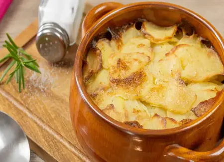 Gratin dauphinois au airfryer