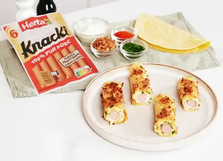 Rolls de saucisses knacki®