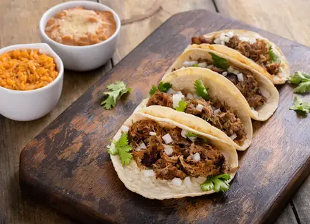 Boeuf effiloché à la mexicaine