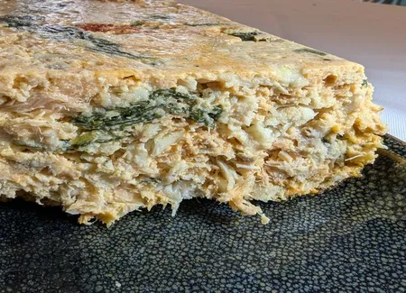Pâté de poisson aux épinards