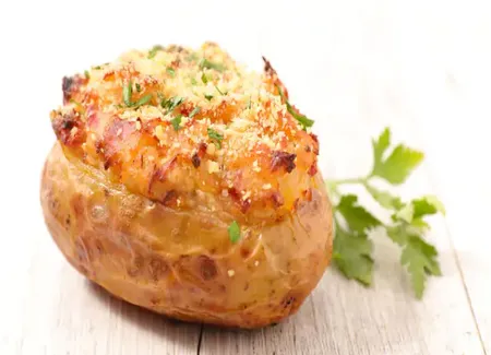 Pommes de terre farcies au airfryer
