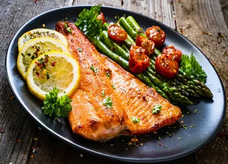 Filets de saumon au airfryer