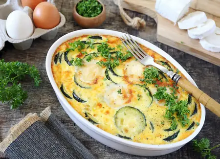Gratin de courgettes au airfryer