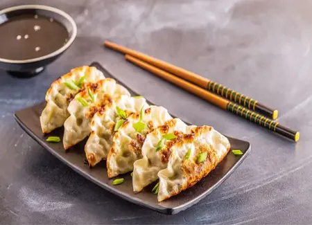 Gyozas aux crevettes maison