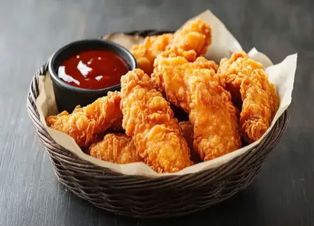 Tenders de poulet sauce barbecue au airfryer