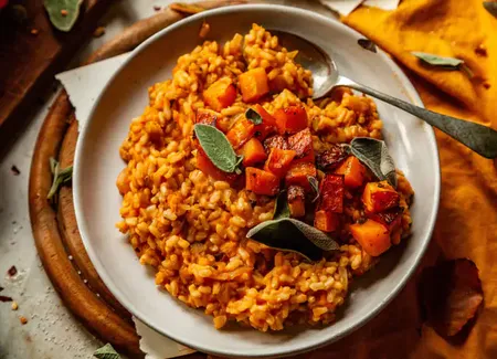 Risotto de butternut au thermomix