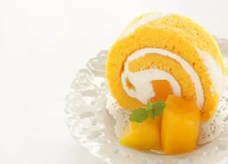 Bûche mangue coco