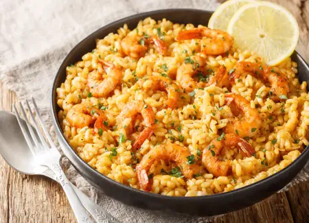 Risotto de crevettes au thermomix