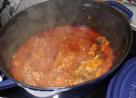Ailerons de dinde au curry à l'indienne