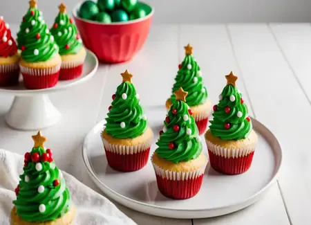 Cupcakes de noël