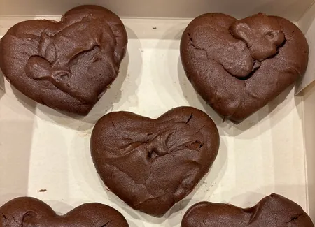 Gâteau marron chocolat