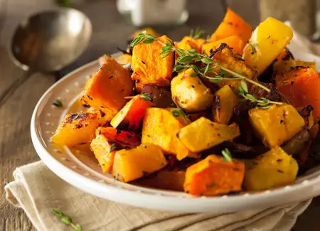 Potimarron rôti au airfryer