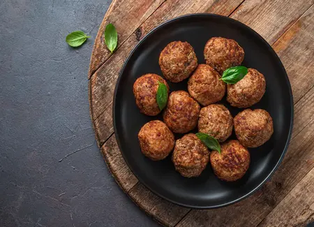 Boulettes de viande au airfryer