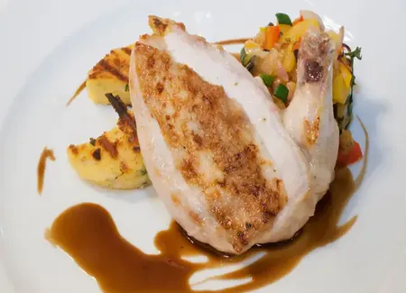 Suprêmes de pintade au airfryer