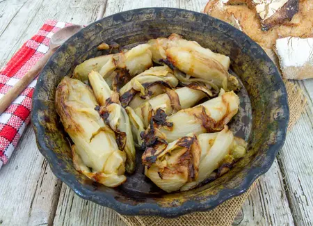 Endives braisées au airfryer