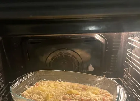 Gratin de chou-fleur au jambon