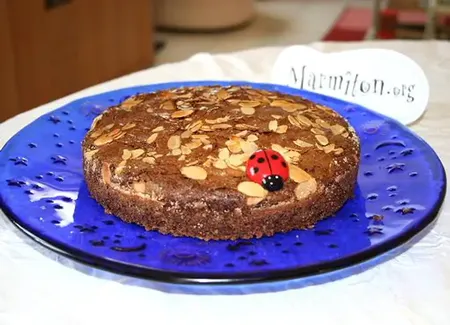 Gateau aux deux chocolats et aux amandes