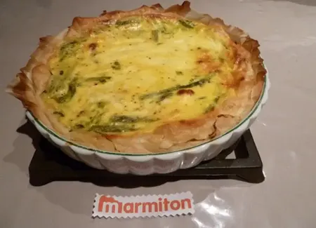 Quiche aux asperges