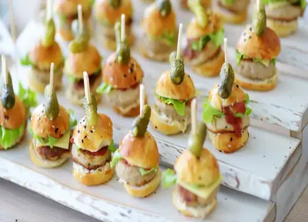 Mini burgers au thermomix