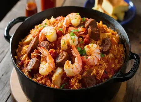 Jambalaya de poulet au thermomix