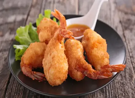 Beignets de crevettes au airfryer