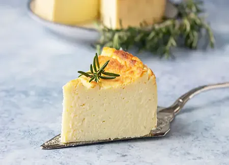 Gâteau au fromage blanc au airfryer