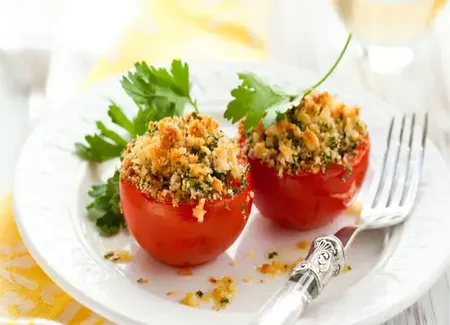 Tomates provençales au airfryer