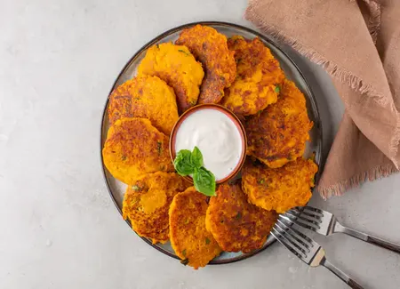 Galettes de pommes de terre au airfryer