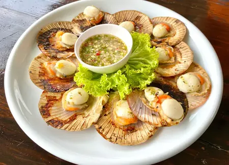 Noix de saint-jacques façon thaï