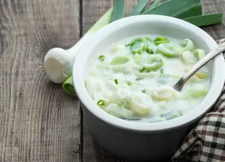 Fondue de poireaux au airfryer