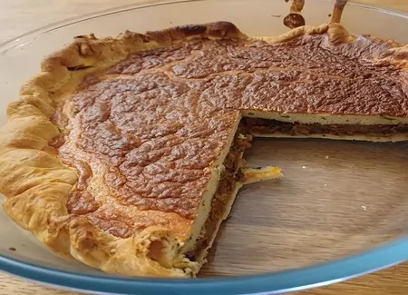 Tarte soufflée aux légumes