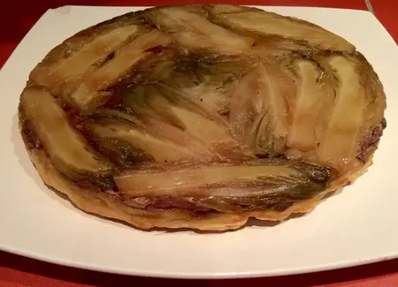 Tatin d'endives au canard