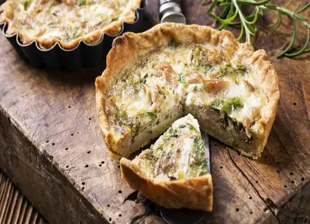 Quiche au thon légère au thermomix