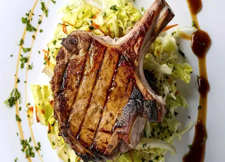 Côtelettes de porc laquées au airfryer