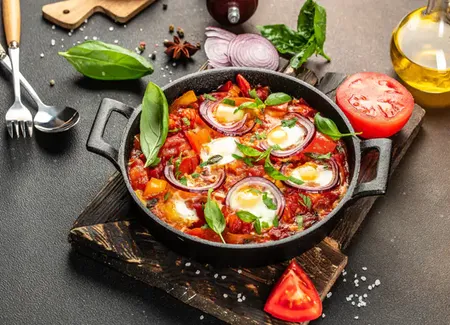 Chakchouka inratable au airfryer