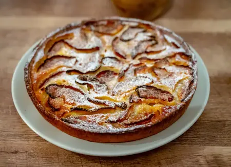 Tarte normande généreuse au thermomix
