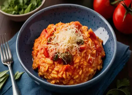 Risotto au chorizo rapide et crémeux au cookeo