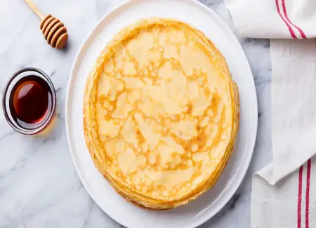 Pâte à crêpes légères sans beurre