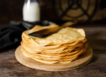 Pâte à crêpes croustillantes