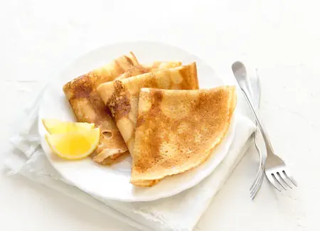 Pâte à crêpes (sans sucre)