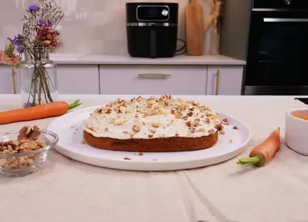 Carrot cake facile au airfryer