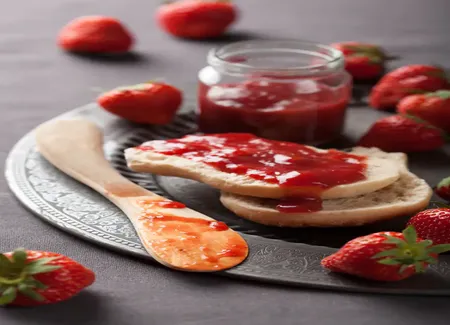 Confiture de fraises de danièle