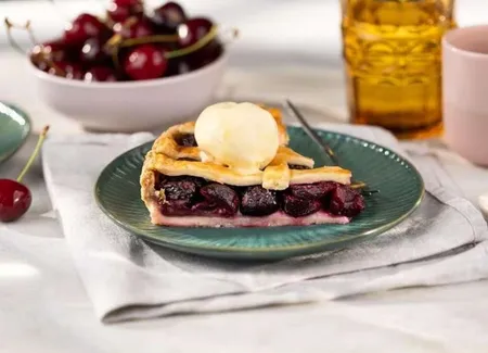 Tarte aux cerises au airfryer