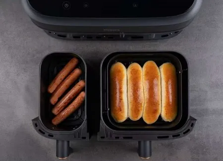 Hot-dogs au airfryer