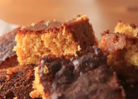 Cake aux caramels au beurre salé