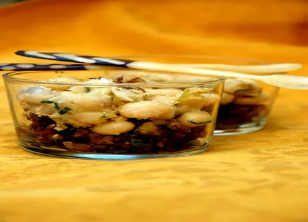Gratin aux haricots blancs et viande hachée