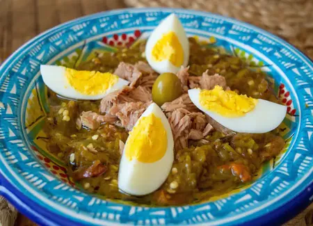 Salade tunisienne cuite ( mechouia )