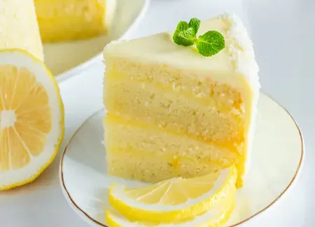 Layer cake léger au citron