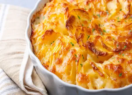 Gratin de pommes de terre au airfryer