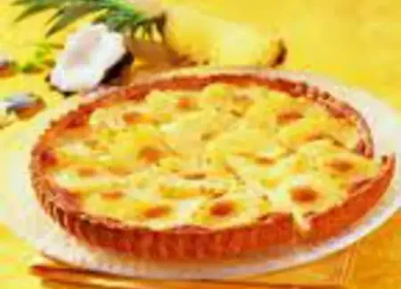 Tarte coco ananas